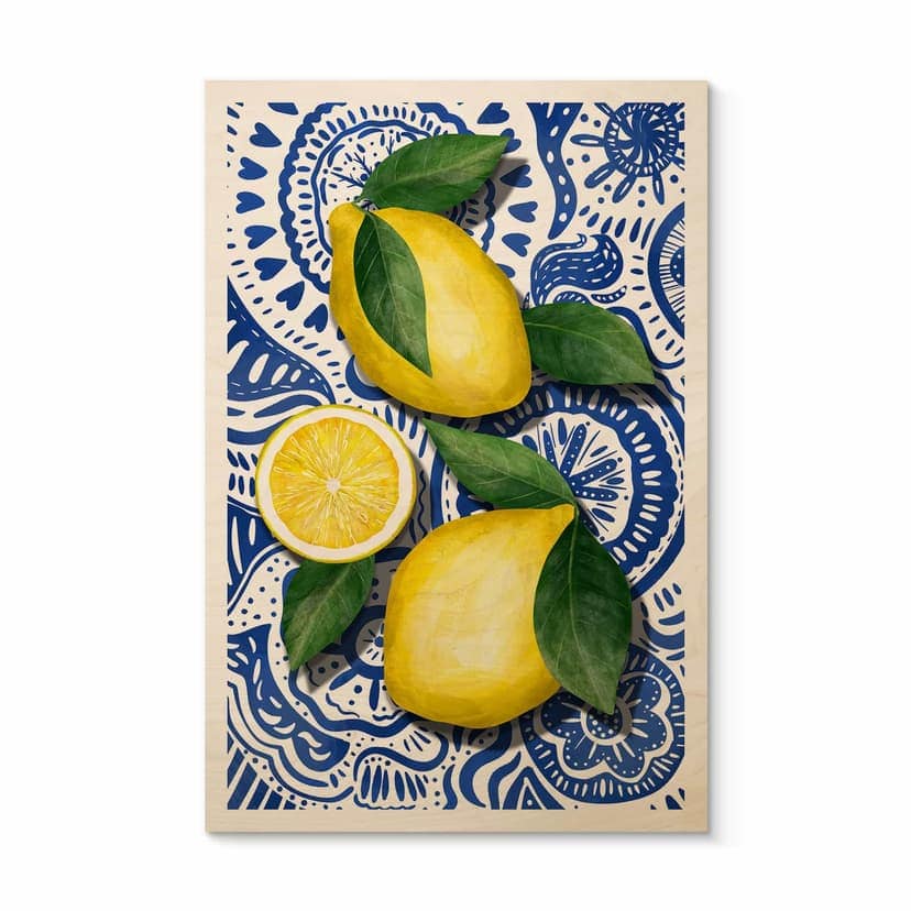 Träposter Sicilianska citroner - EMELIEmaria