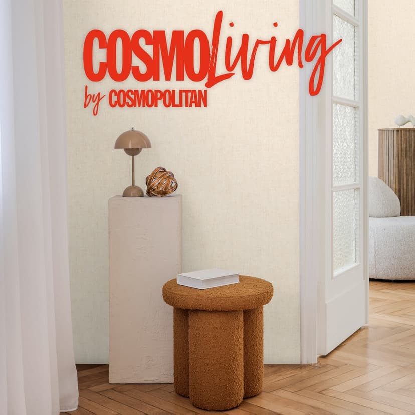 COSMOPOLITAN tapet kräm beige - ljus slät Icke-vävd tapet modern för vardagsrum