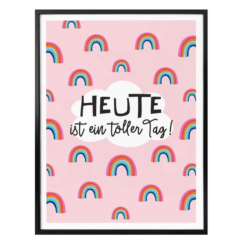 Poster H:)PPY LIFE - Idag är en fantastisk dag