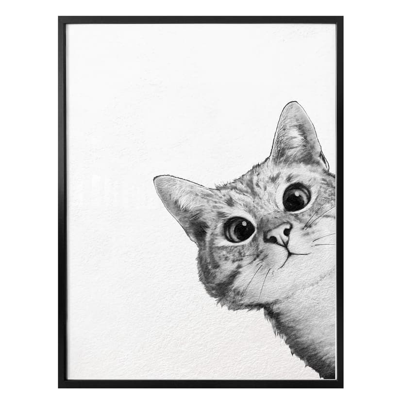 Poster Graves - Sneaky Cat
