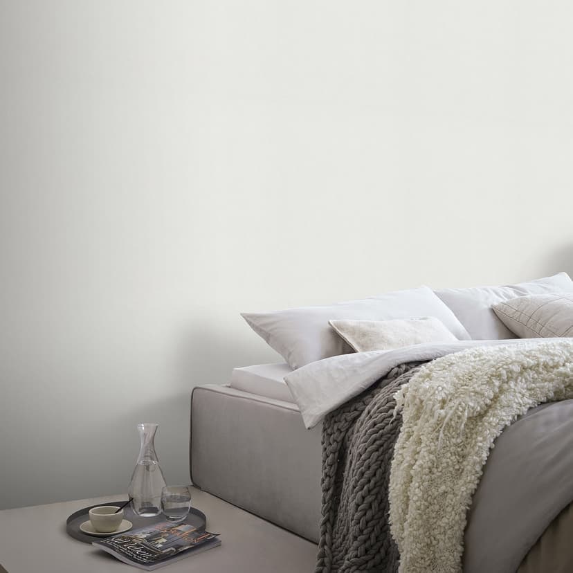 Enhetstapet Elysium vit