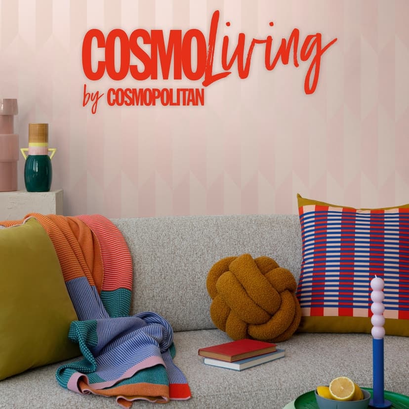 COSMOPOLITAN 3D tapet geometrisk rosa modern Icke-vävd tapet med metallisk effekt