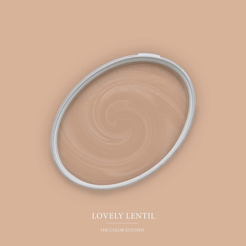 Orange Väggfärg satin matt I Lovely Lentil | energiskt inspirerande | THE COLOR KITCHEN