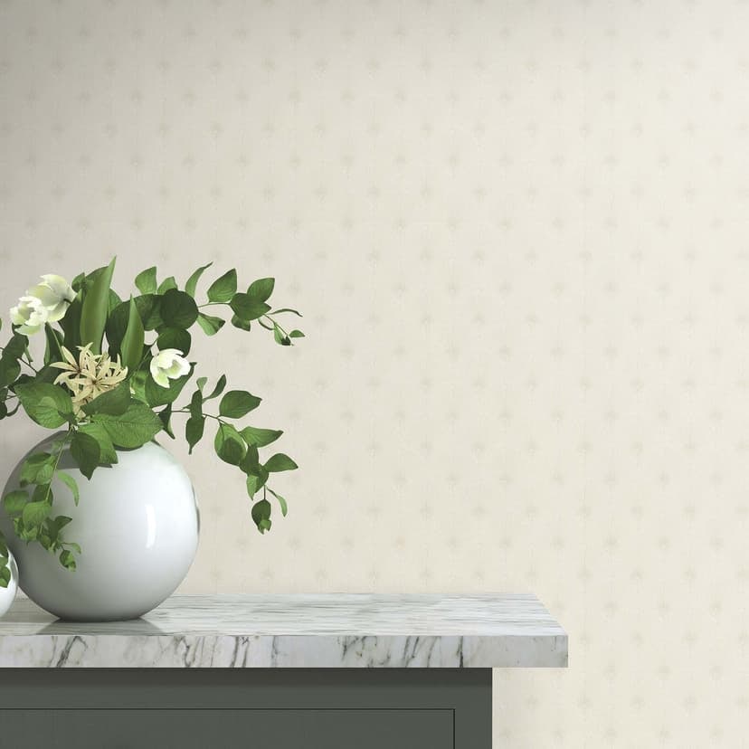 Fanfold tapet, non-woven tapet Erismann Versailles cream