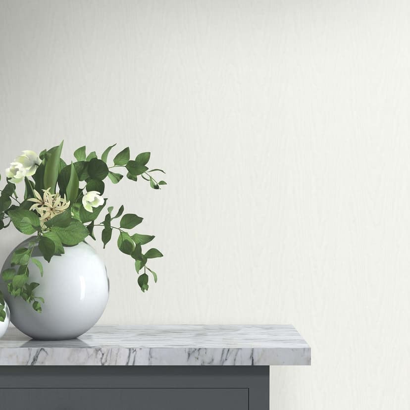 Ljus effekt tapet, non-woven tapet Erismann Versailles vit