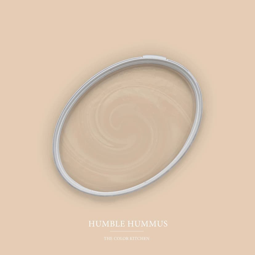 Beige Väggfärg satin matt I Humble Hummus | Rumsöppnande och lugnande | THE COLOR KITCHEN