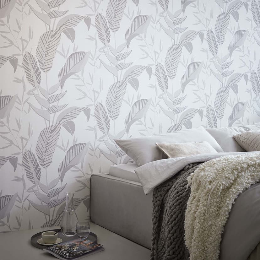 ELLE Decoration 3 non-woven tapet grå