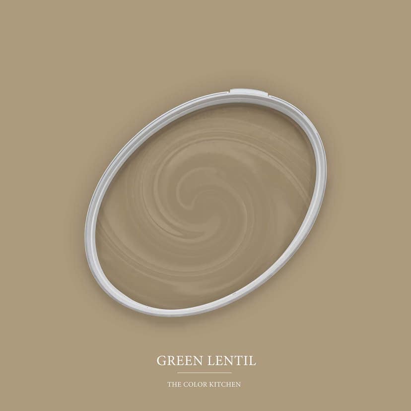 Grön halvmatt Väggfärg I Green Lentil | Skapa harmoni i ett rum | THE COLOR KITCHEN