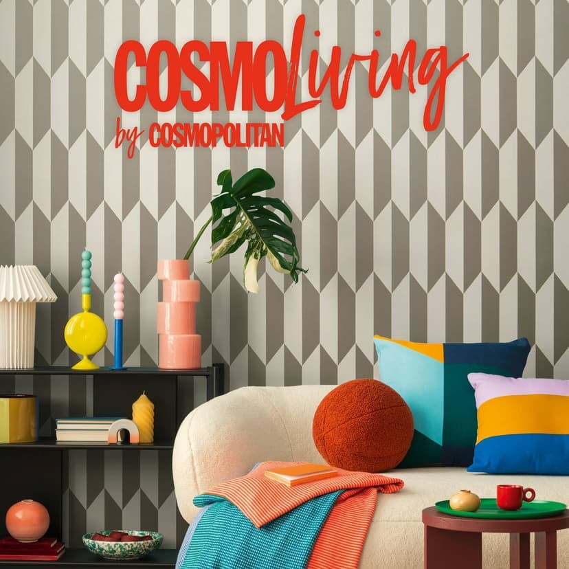 COSMOPOLITAN 3D-tapet silver med metallic-effekt - skimrande Icke-vävd tapet