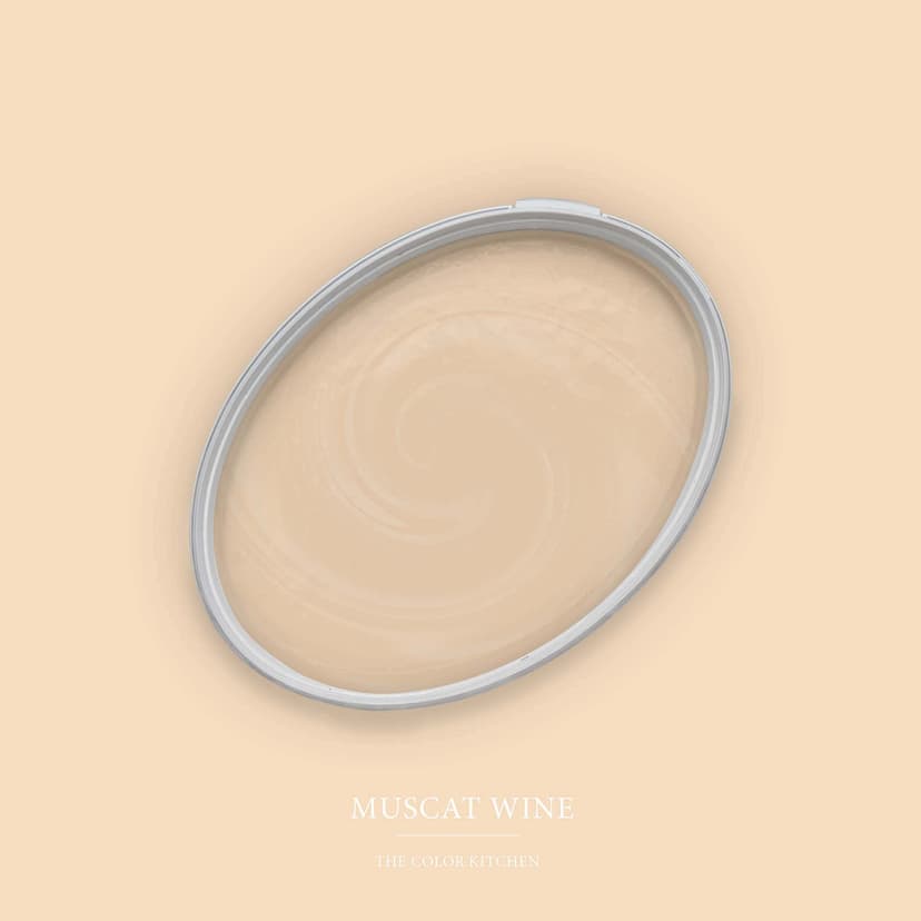 Beige Väggfärg satin matt I Muscat Wine | Rumsbildande och lugnande | THE COLOR KITCHEN