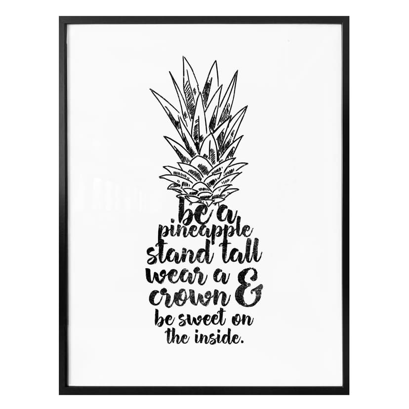 Poster Var en ananas
