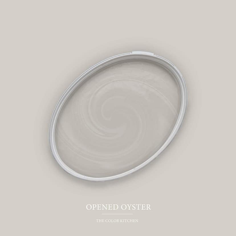 Taupe Väggfärg satin matt I Opened Oyster | Skapa en atmosfär av diskret elegans | THE COLOR KITCHEN