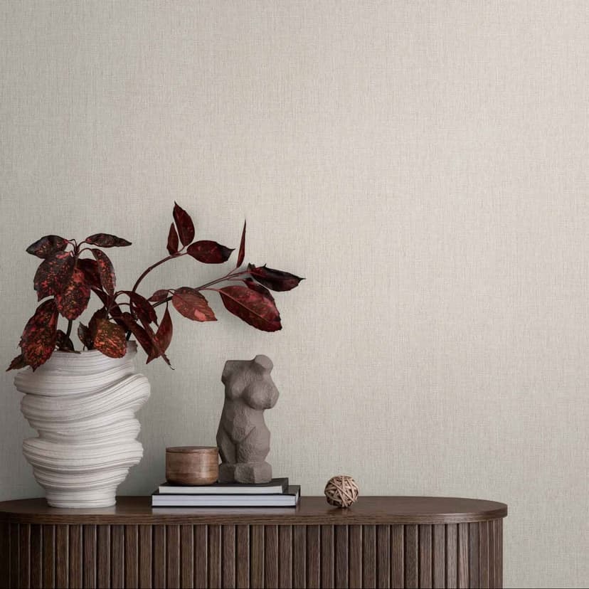 Metallisk texturerad tapet svart guld - lyxig non-woven tapet - industriell chic
