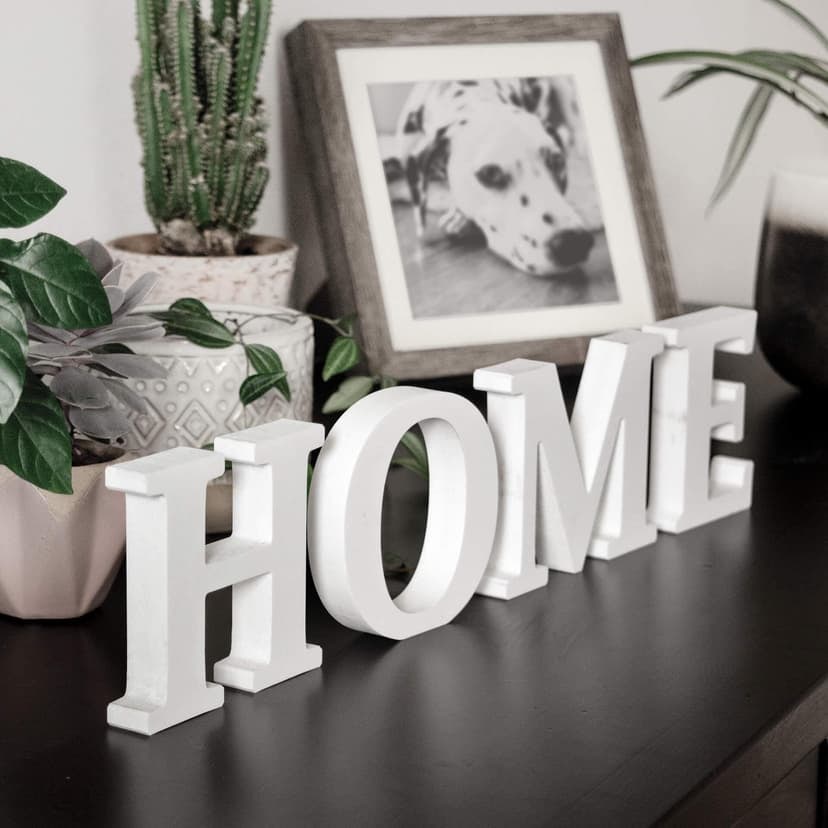 Dekorativa bokstäver 3D HOME 2