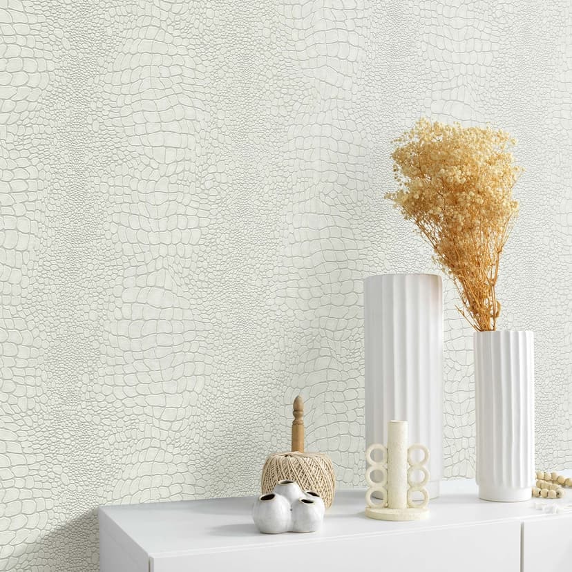 Icke-vävd tapet, grafisk tapet Cameo cream