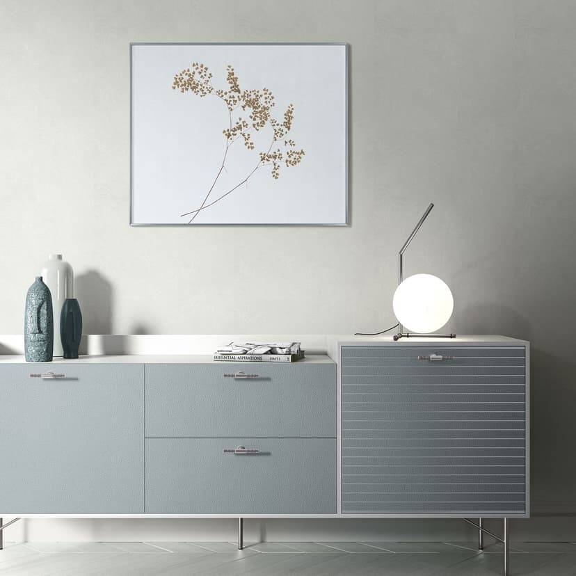 PVC-fri grafisk non-woven tapet med marmorlook och metallic-effekt i grått