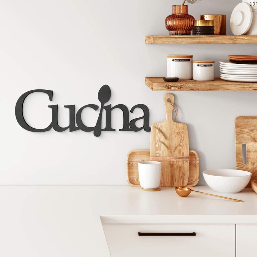 MDF - Väggdekorationer i trä - Cucina