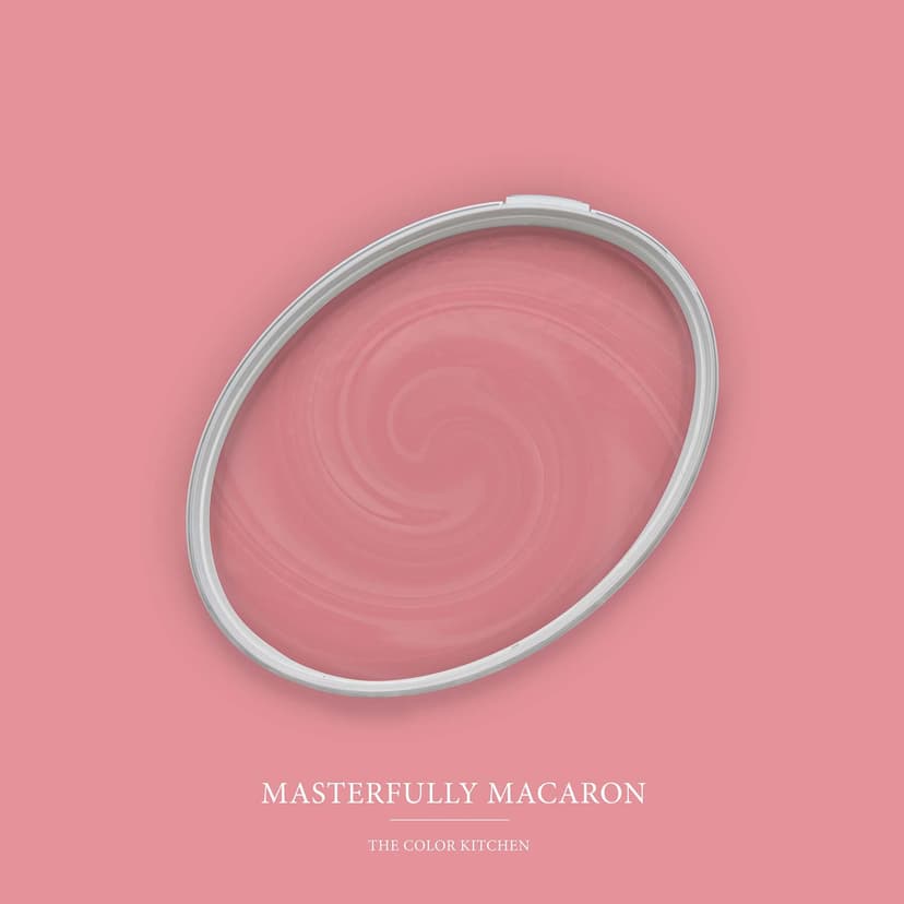 Rosa Väggfärg satin matt I Masterfully Macaron | lekfull och glad karaktär | THE COLOR KITCHEN