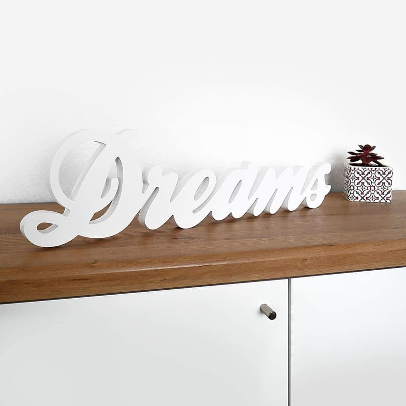 Dekorativa bokstäver 3D Dreams 2