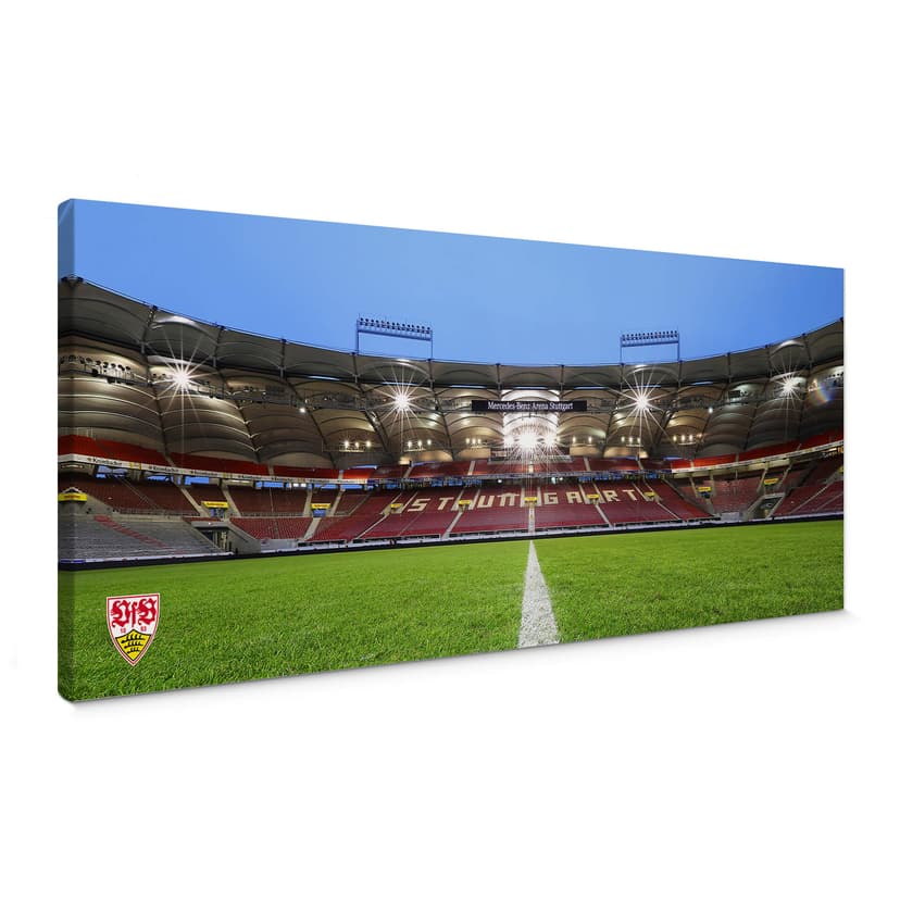 Canvastavla VfB Stuttgart Arena läktare - Panorama